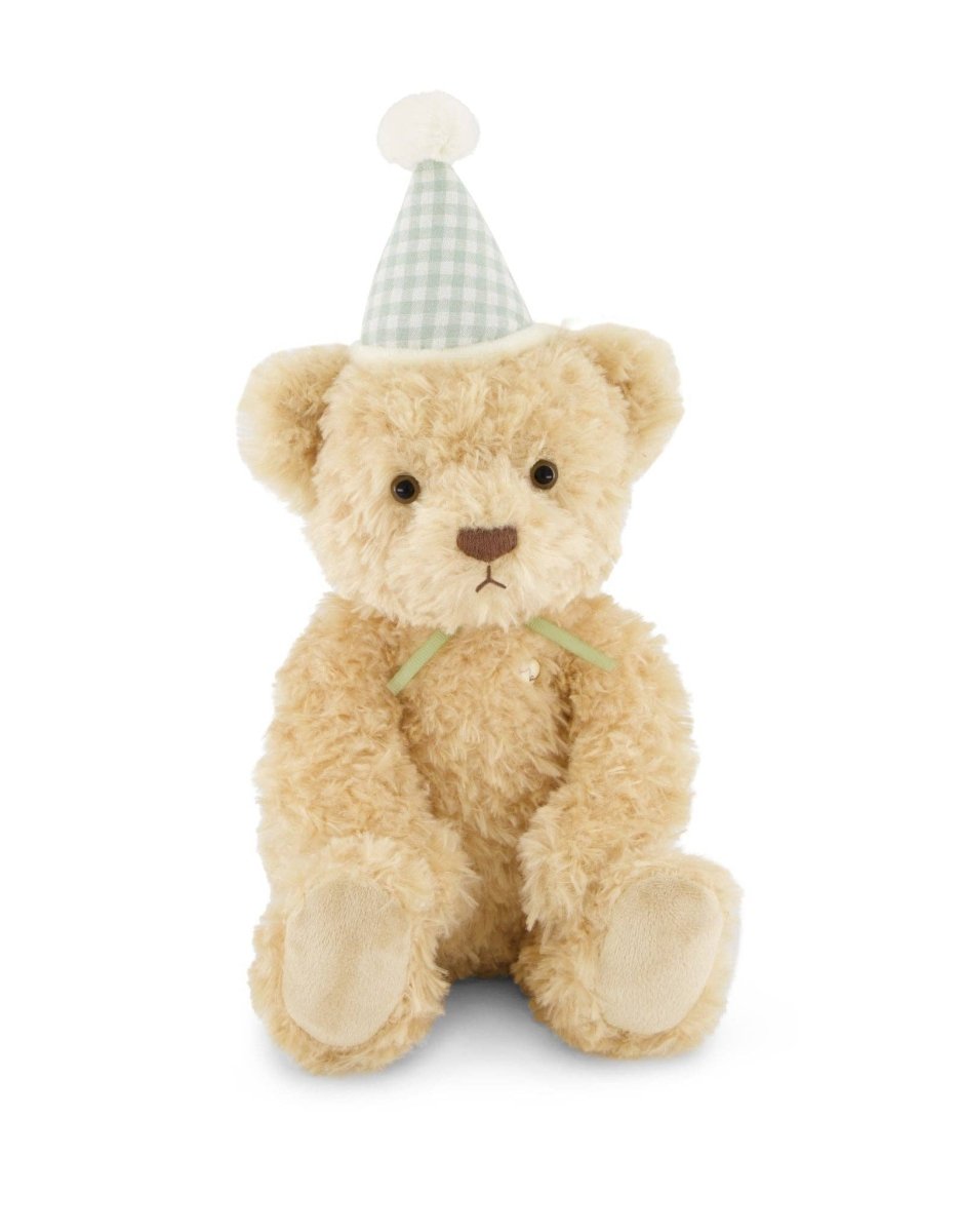 Peluche Arthur l'ours de fête - Vichy - Snuggle Bunnies - Peluches - Boutique LeoLudo - Snuggle Bunnies