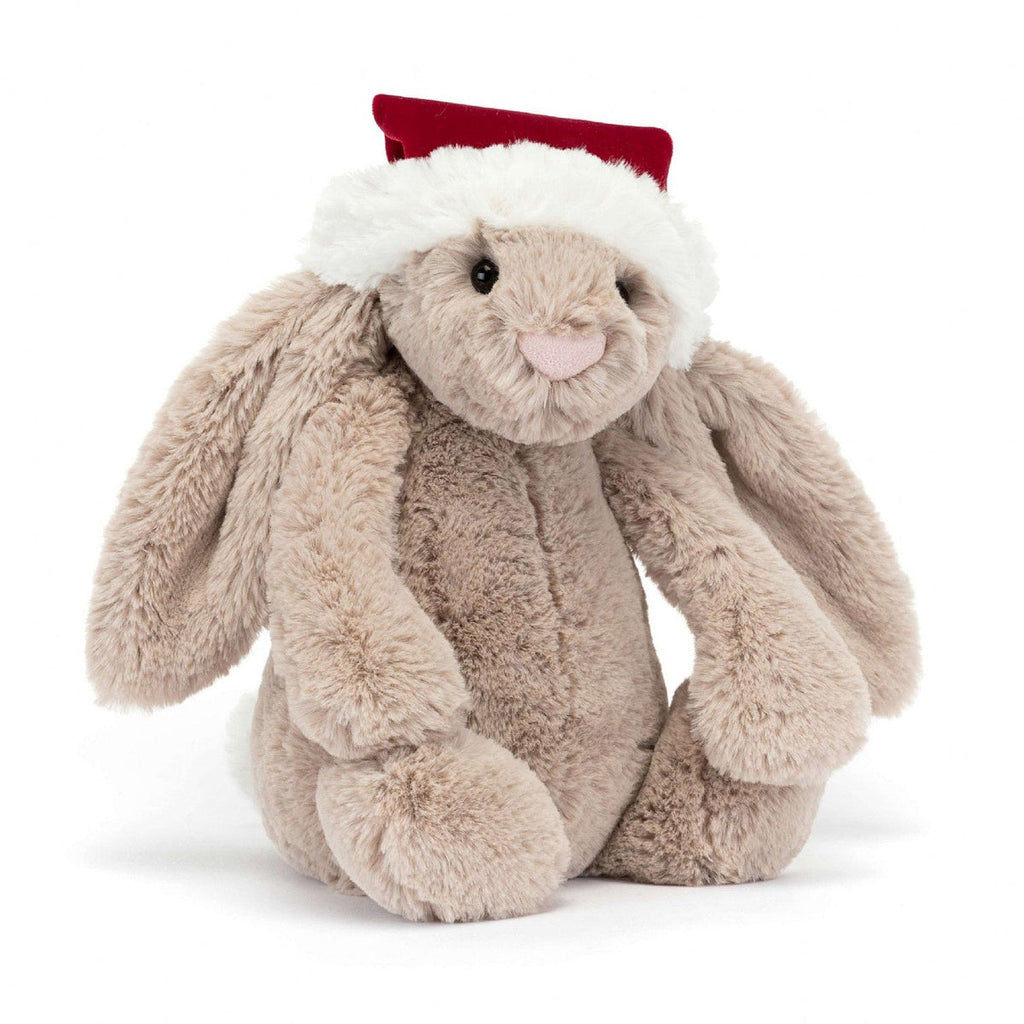 Peluche Bashful Bunny - Lapin beige de Noël (12")-Jellycat-Boutique LeoLudo