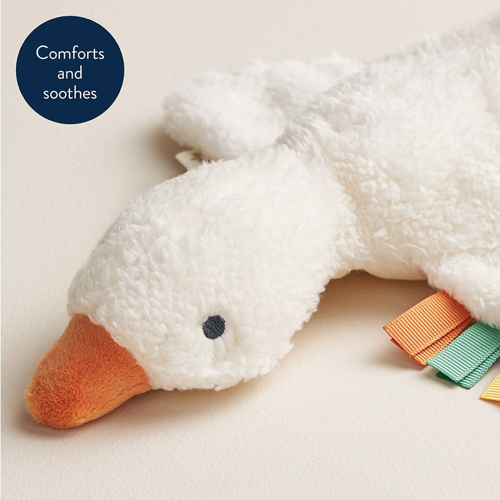 Peluche bébé à câliner – Itzy Huggable™ Gracie l’oie - Peluches - Boutique LeoLudo - Itzy Ritzy Canada