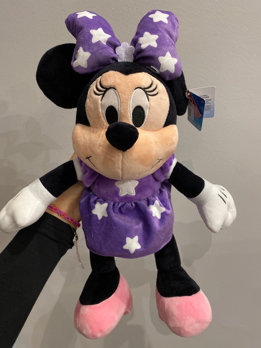 Peluche Disney - Mickey et Minnie mauve -Peluches- Boutique LeoLudo-Imports Dragon