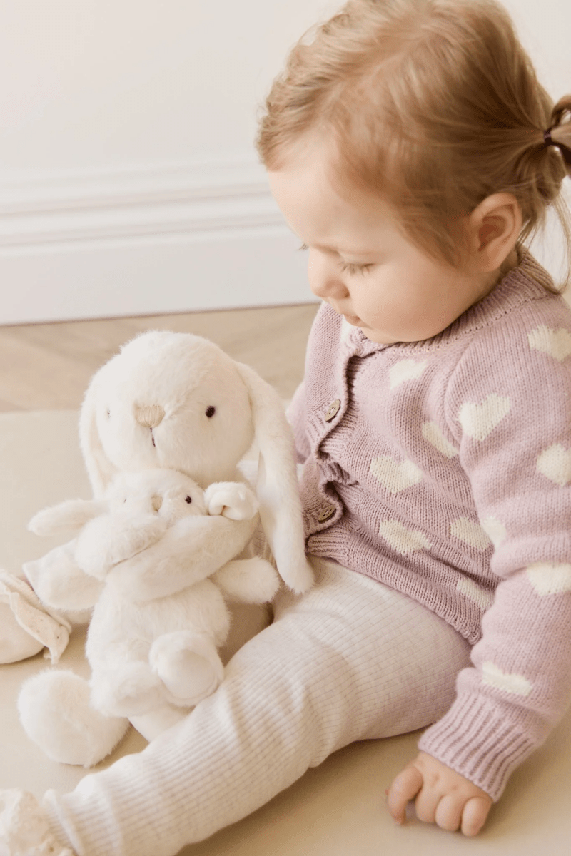 Peluche Frankie le lapin câlin et son bébé - Marshmallow - Snuggle Bunnies - Peluches - Boutique LeoLudo - Snuggle Bunnies