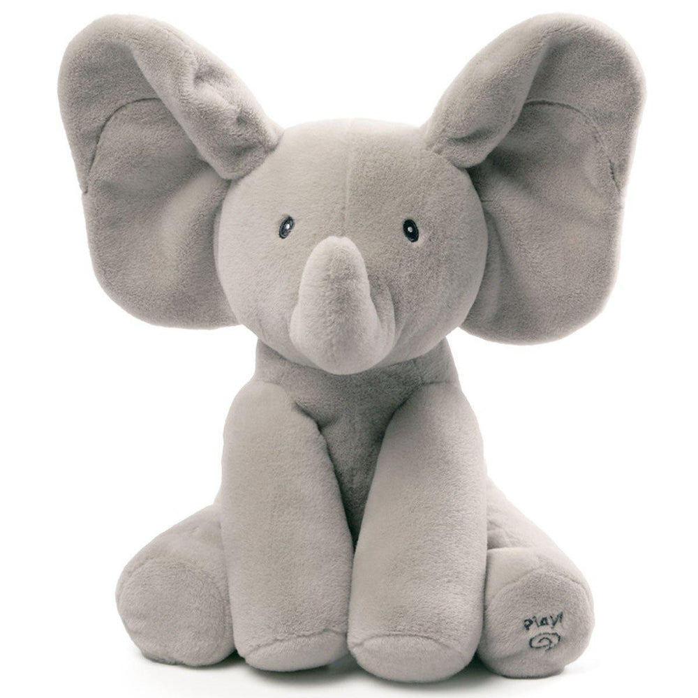 Peluche intéractive - Flappy l' éléphant (français) de Gund - Boutique LeoLudo