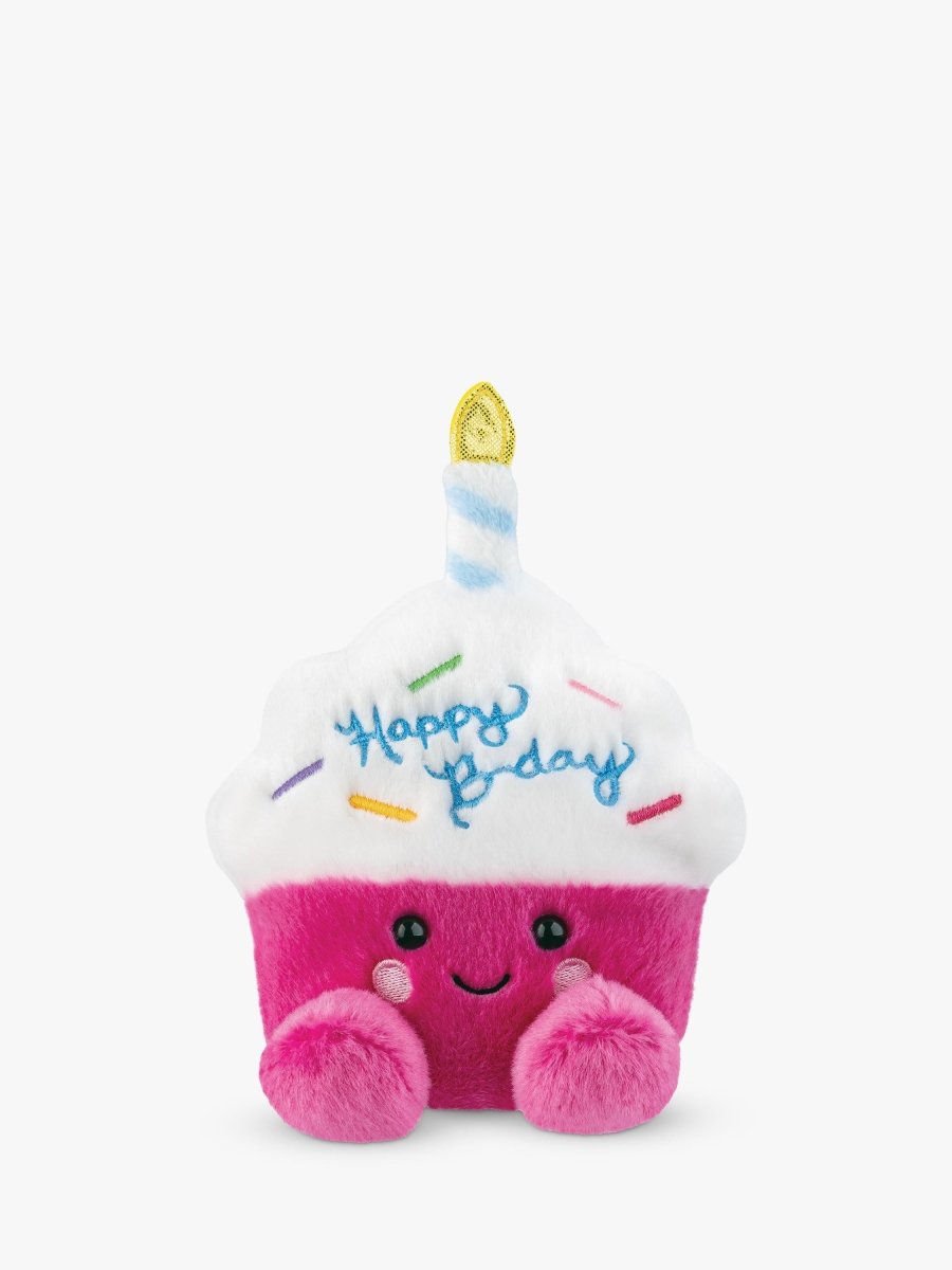 Peluche Palm Pals - Cupcake d'anniversaire scintillant 5" -Peluches- Boutique LeoLudo-Palm Pals