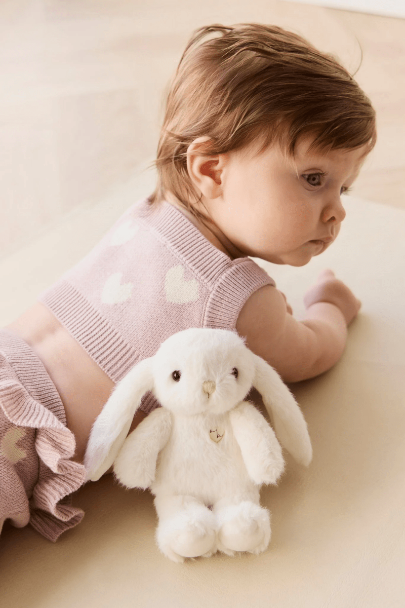 Peluche Pénélope le lapin 15cm - Marshmallow - Snuggle Bunnies -Peluches- Boutique LeoLudo-Snuggle Bunnies