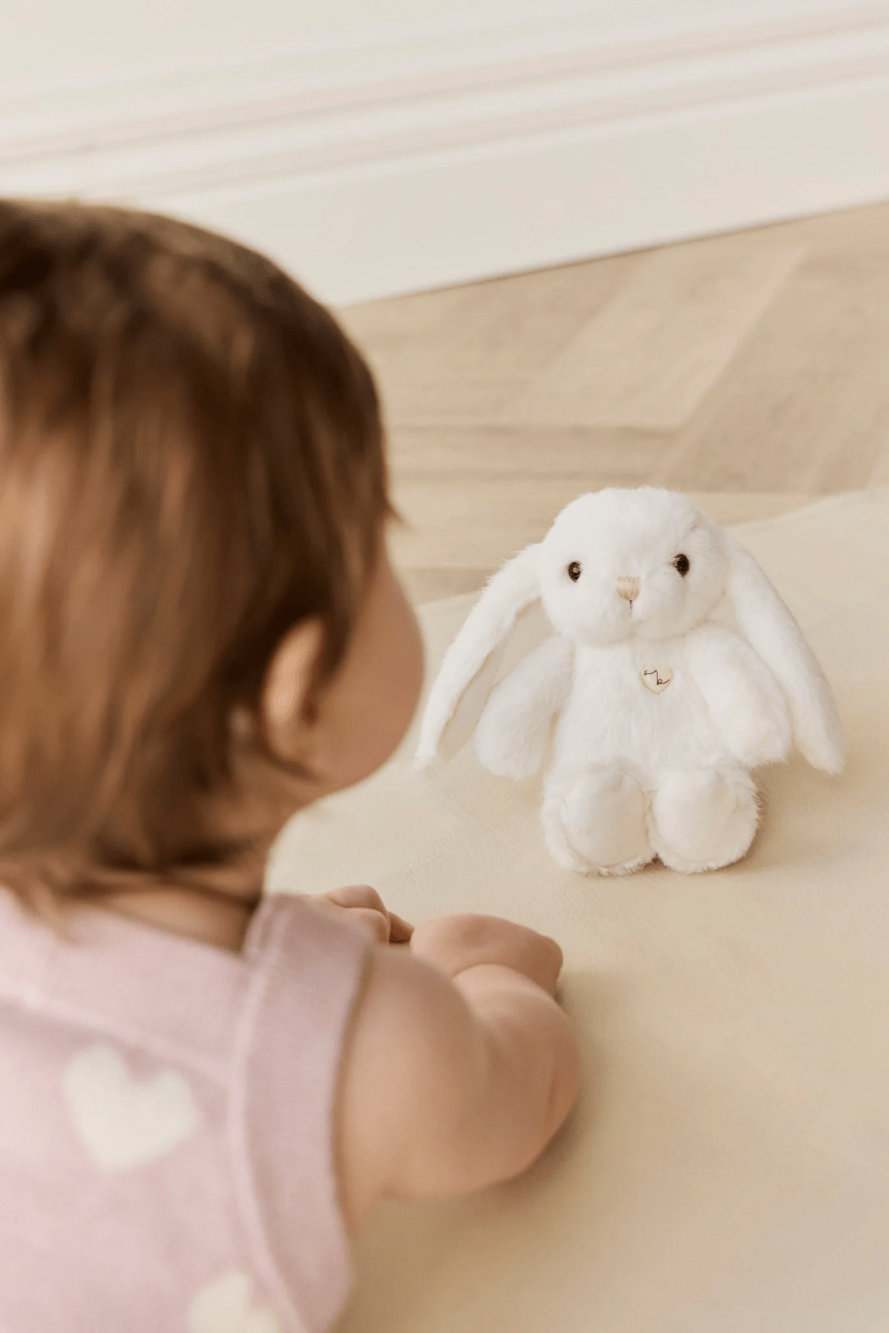Peluche Pénélope le lapin 15cm - Marshmallow - Snuggle Bunnies -Peluches- Boutique LeoLudo-Snuggle Bunnies