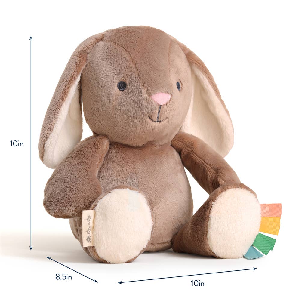 Peluche sensorielle bébé – Ana le lapin -Peluches- Boutique LeoLudo-Itzy Ritzy Canada