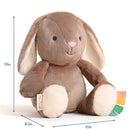 Peluche sensorielle bébé – Ana le lapin -Peluches- Boutique LeoLudo-Itzy Ritzy Canada