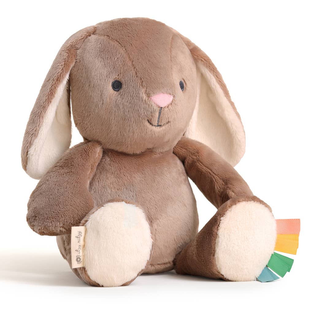 Peluche sensorielle bébé – Ana le lapin -Peluches- Boutique LeoLudo-Itzy Ritzy Canada