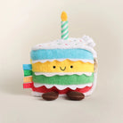 Peluche sensorielle bébé – Gâteau d’anniversaire -Peluches- Boutique LeoLudo-Itzy Ritzy Canada