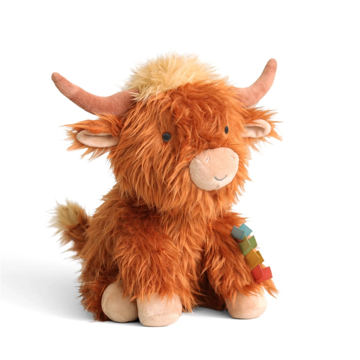 Peluche sensorielle bébé – Wyatt le Highland Cow -Peluches- Boutique LeoLudo-Itzy Ritzy Canada