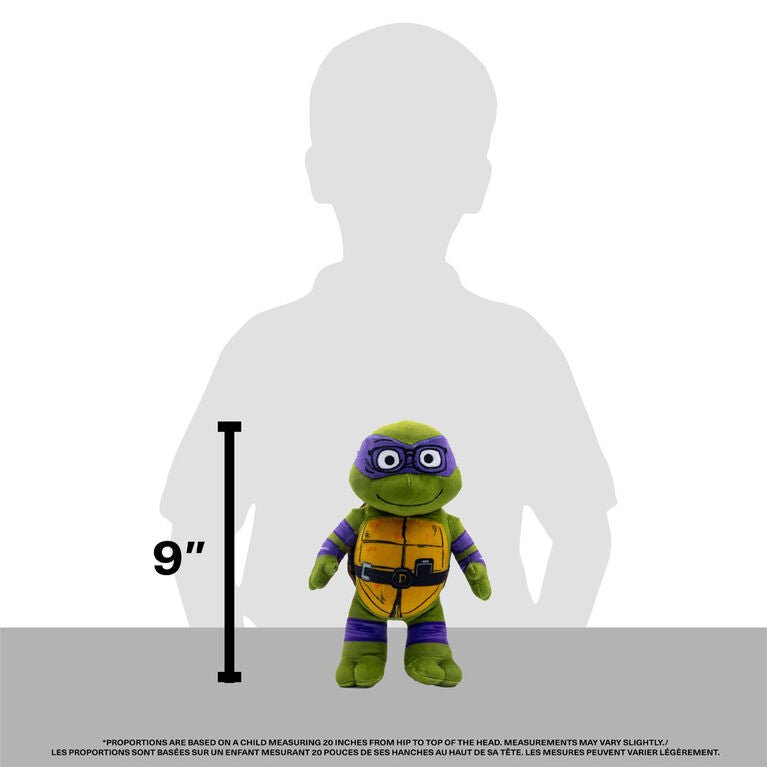 Peluche Tortue Ninja (9") -Peluches- Boutique LeoLudo-Imports Dragon