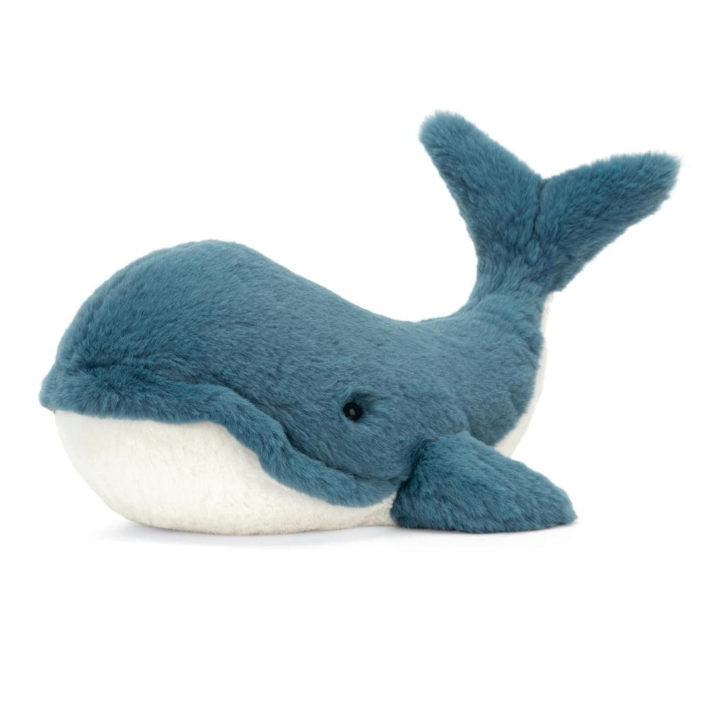 Peluche - Wally la baleine bleue (14")-Jellycat-Boutique LeoLudo