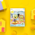 Personnage + cubes lumineux pour le bain Glo Pals - Alex (jaune) - Jouets de bain - Boutique LeoLudo - Glo Pals