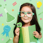 Personnage + cubes lumineux pour le bain Glo Pals - Pippa (vert) - Jouets de bain - Boutique LeoLudo - Glo Pals