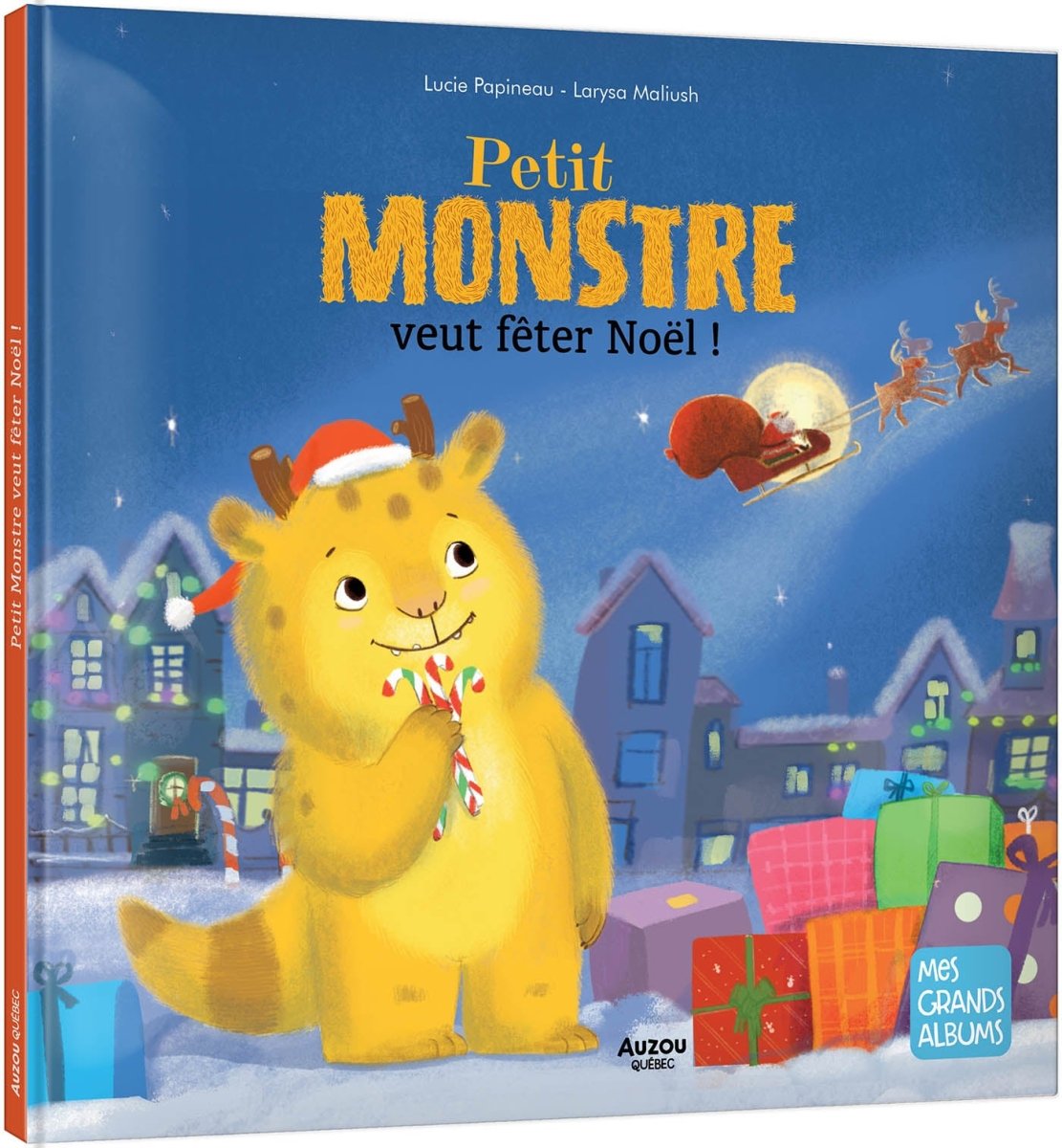 Petit monstre veut fêter Noël ! -Livres- Boutique LeoLudo-Auzou