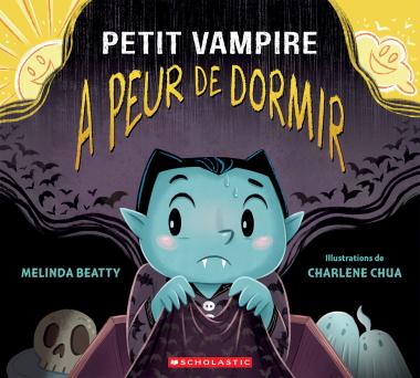 Petit vampire a peur de dormir -Livres- Boutique LeoLudo-Scholastic
