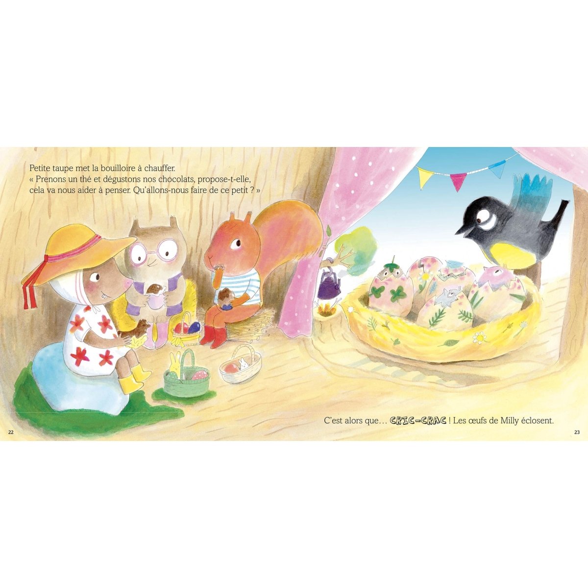 Petite taupe fête pâques - Livres - Boutique LeoLudo - Auzou