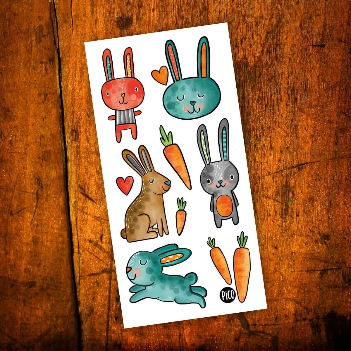 PiCO Tatouage temporaire - Pâques - Art & bricolage - Boutique LeoLudo - PiCO
