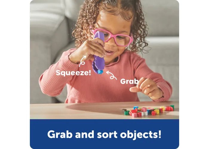 Pince de motricité fine Flex - Grip Tongs (ensemble de 6) - Jeux éducatifs - Boutique LeoLudo - Learning Resources