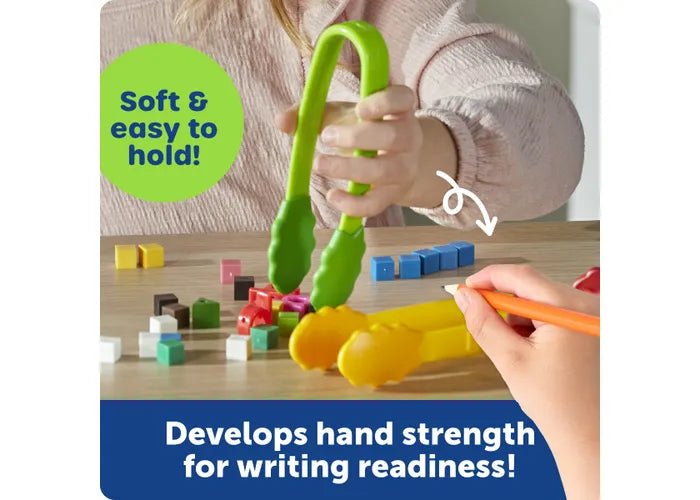 Pince de motricité fine Flex - Grip Tongs (ensemble de 6) - Jeux éducatifs - Boutique LeoLudo - Learning Resources