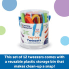 Pincettes faciles à manipuler - Idéales pour une prise sûre Jeux de motricité fine- Boutique LeoLudo