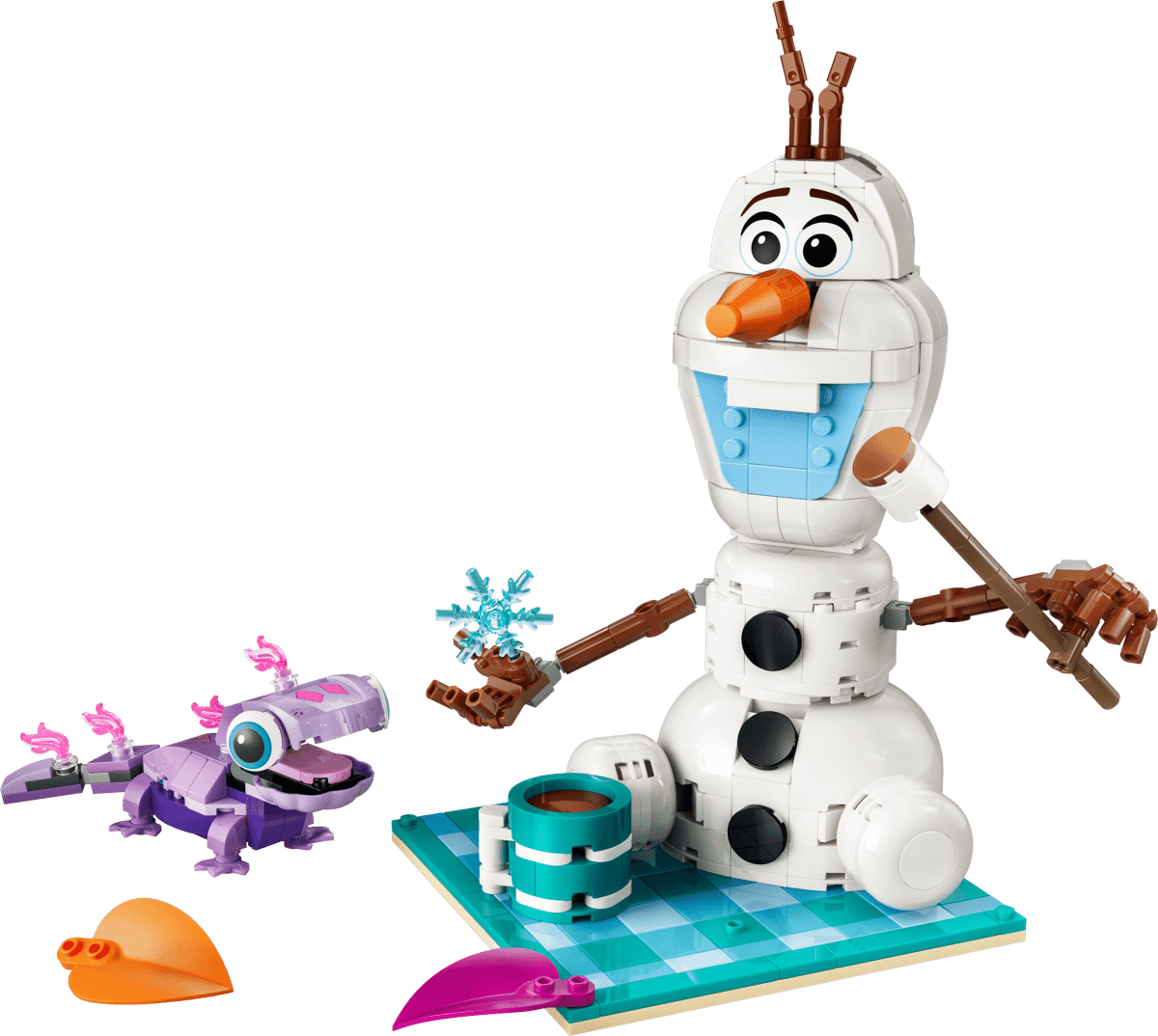 Pique - nique amusant d’Olaf et Bruni – LEGO Disney Frozen (478 pcs) - Jeux de construction - Boutique LeoLudo - LEGO