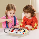 Planche d'activités La Maison -Jeux de motricité fine- Boutique LeoLudo-Top Bright