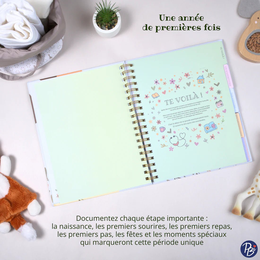Planificateur bébé – Ton petit monde -Art & bricolage- Boutique LeoLudo-PBI