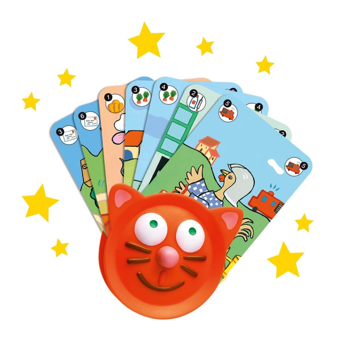 Porte - cartes chat - Jeux de société - Boutique LeoLudo - Djeco