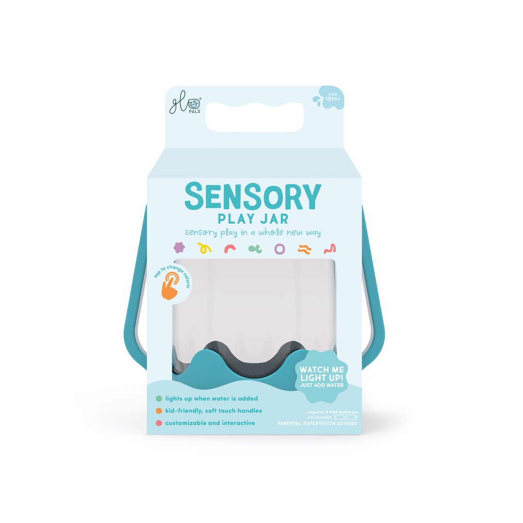 Pot lumineux sensoriel - Jeux de motricité fine - Boutique LeoLudo - Glo Pals