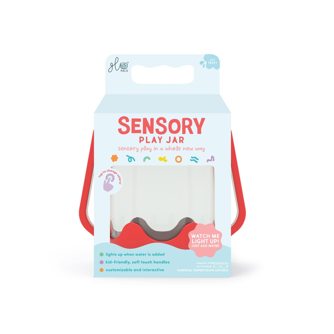 Pot lumineux sensoriel - Jeux de motricité fine - Boutique LeoLudo - Glo Pals