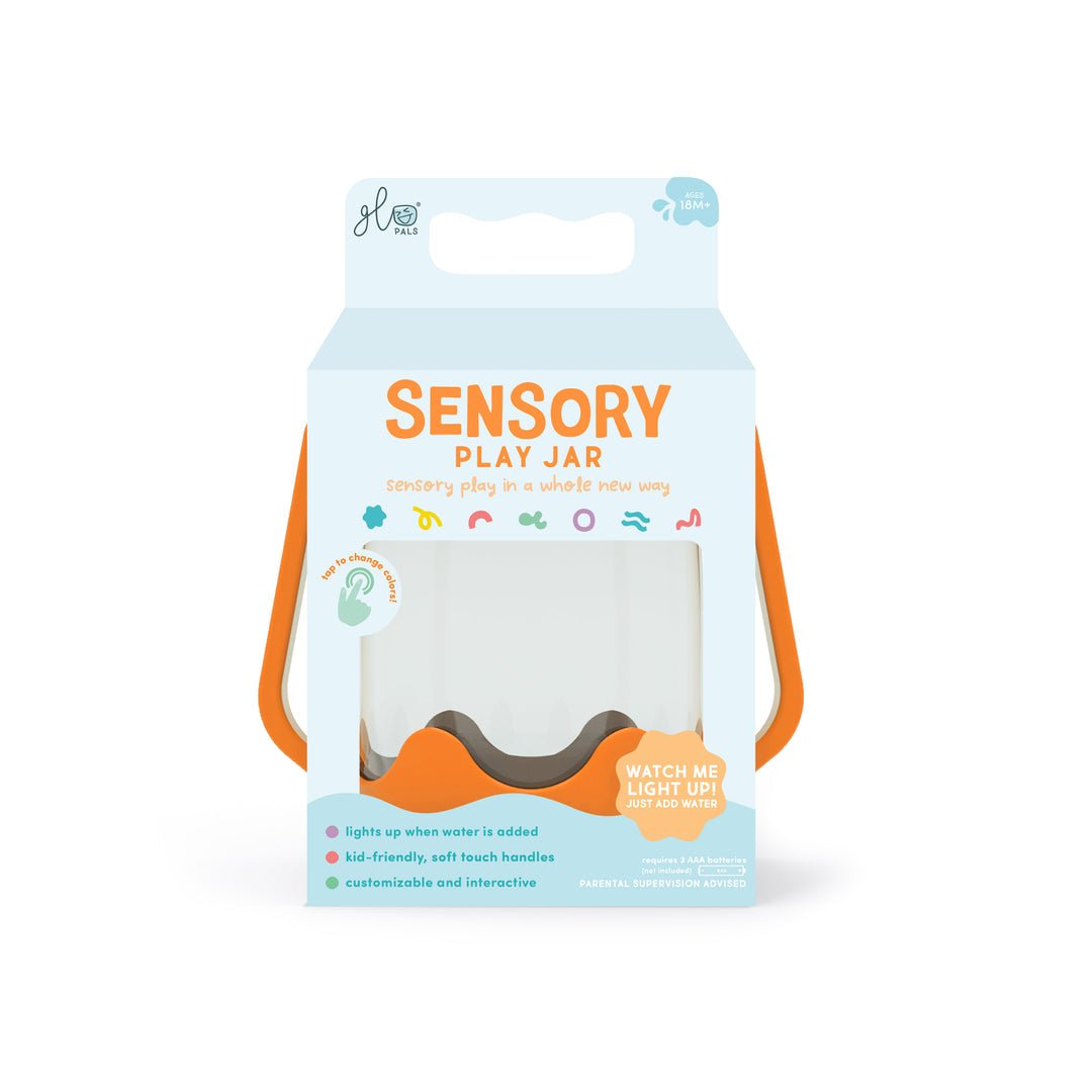 Pot lumineux sensoriel - Jeux de motricité fine - Boutique LeoLudo - Glo Pals