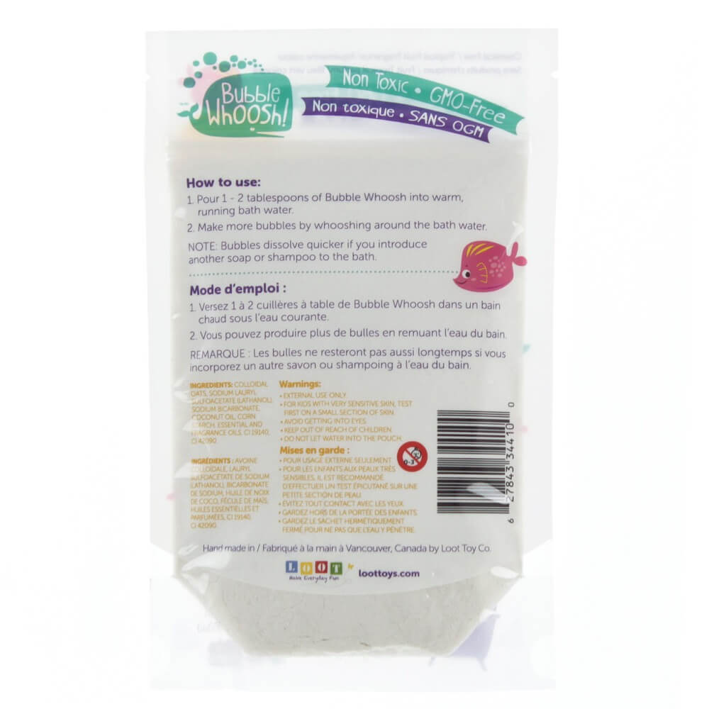 Poudre de bain moussante Bubble Whoosh - Jouets de bain - Boutique LeoLudo - Loot