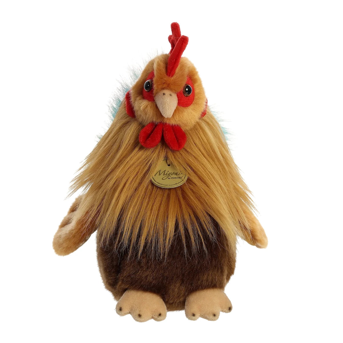 Poule réaliste Miyoni 9" - Peluches - Boutique LeoLudo - Palm Pals