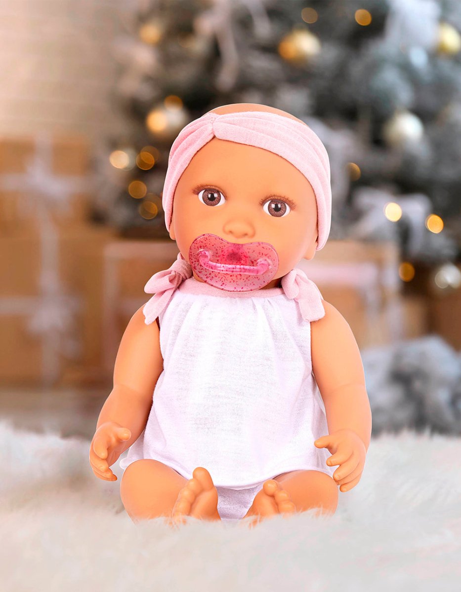 Poupée bébé LullaBaby 35,5 cm – Ensemble 2 pièces avec bandeau - Poupées - Boutique LeoLudo - LullaBaby