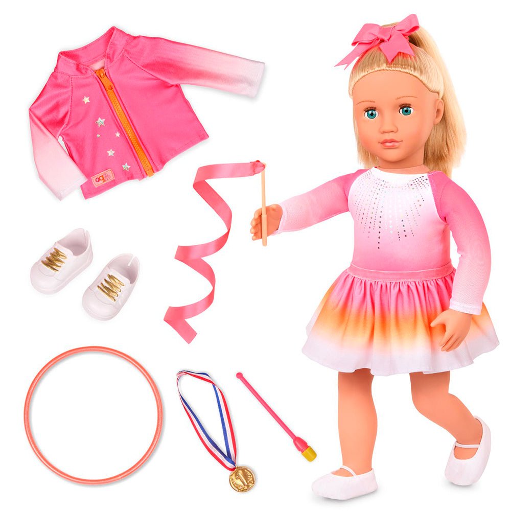 Poupée Deluxe - Indy la gymnaste 18" -Poupées- Boutique LeoLudo-Our Generation