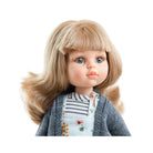 Poupée Las Amigas - Carla en jumper bleu et veste grise - Poupées - Boutique LeoLudo - Paola Reina