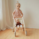 Poussette pour poupée en bois – Kinderfeets - Accessoires poupée - Boutique LeoLudo - Kinderfeets