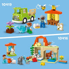 Prendre soin des animaux à la ferme DUPLO (74 pcs) - Jeux de construction - Boutique LeoLudo - LEGO