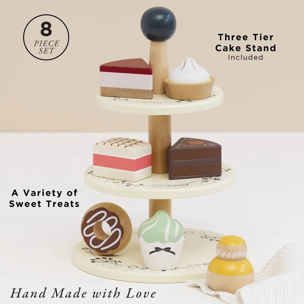 Présentoir à gâteaux trois étages - Jouets d'imitation - Boutique LeoLudo - Le Toy Van