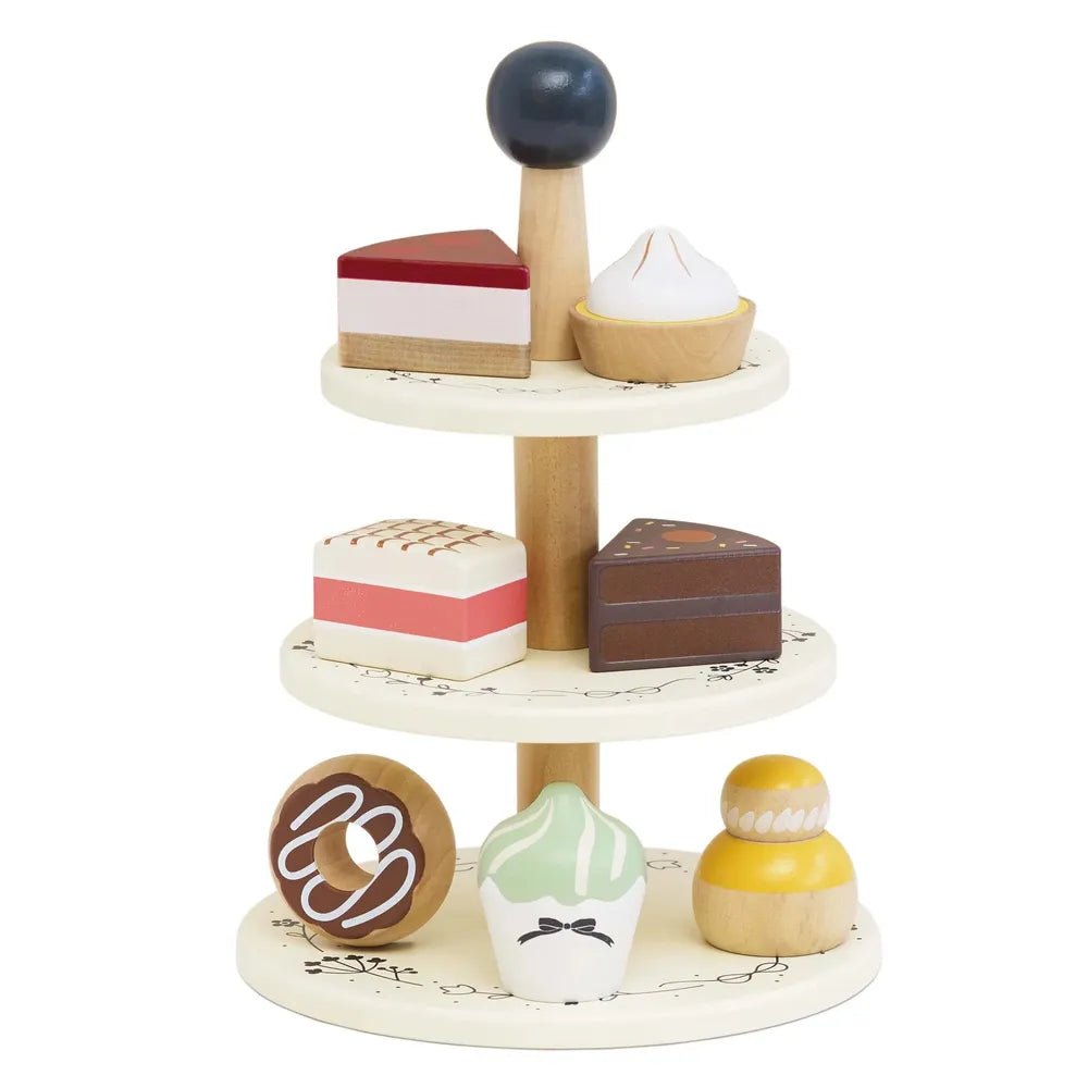 Présentoir à gâteaux trois étages - Jouets d'imitation - Boutique LeoLudo - Le Toy Van