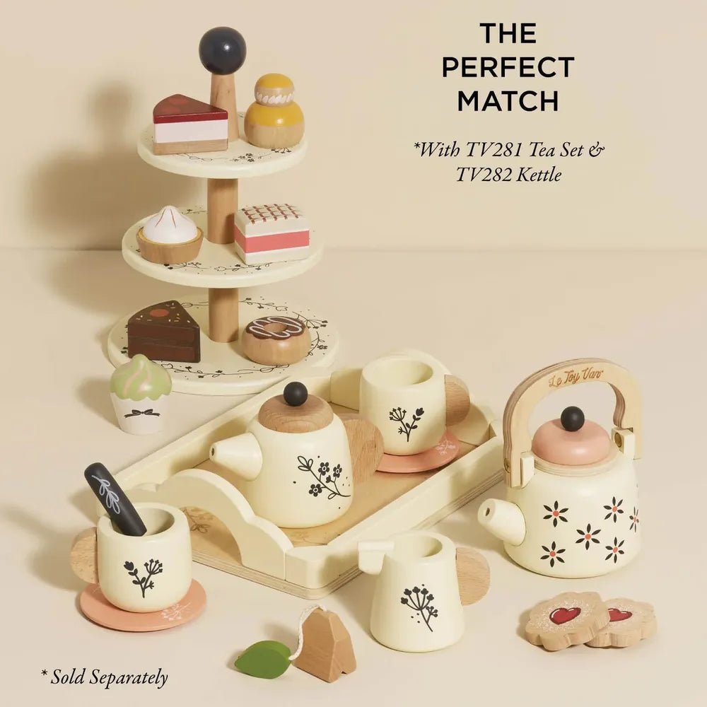 Présentoir à gâteaux trois étages - Jouets d'imitation - Boutique LeoLudo - Le Toy Van