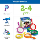 Primary Science - Loupes jumbo (6 pcs - sans support) - Jeux scientifiques - Boutique LeoLudo - Learning Resources