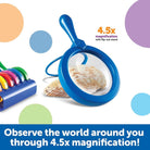 Primary Science - Loupes jumbo (6 pcs - sans support) - Jeux scientifiques - Boutique LeoLudo - Learning Resources