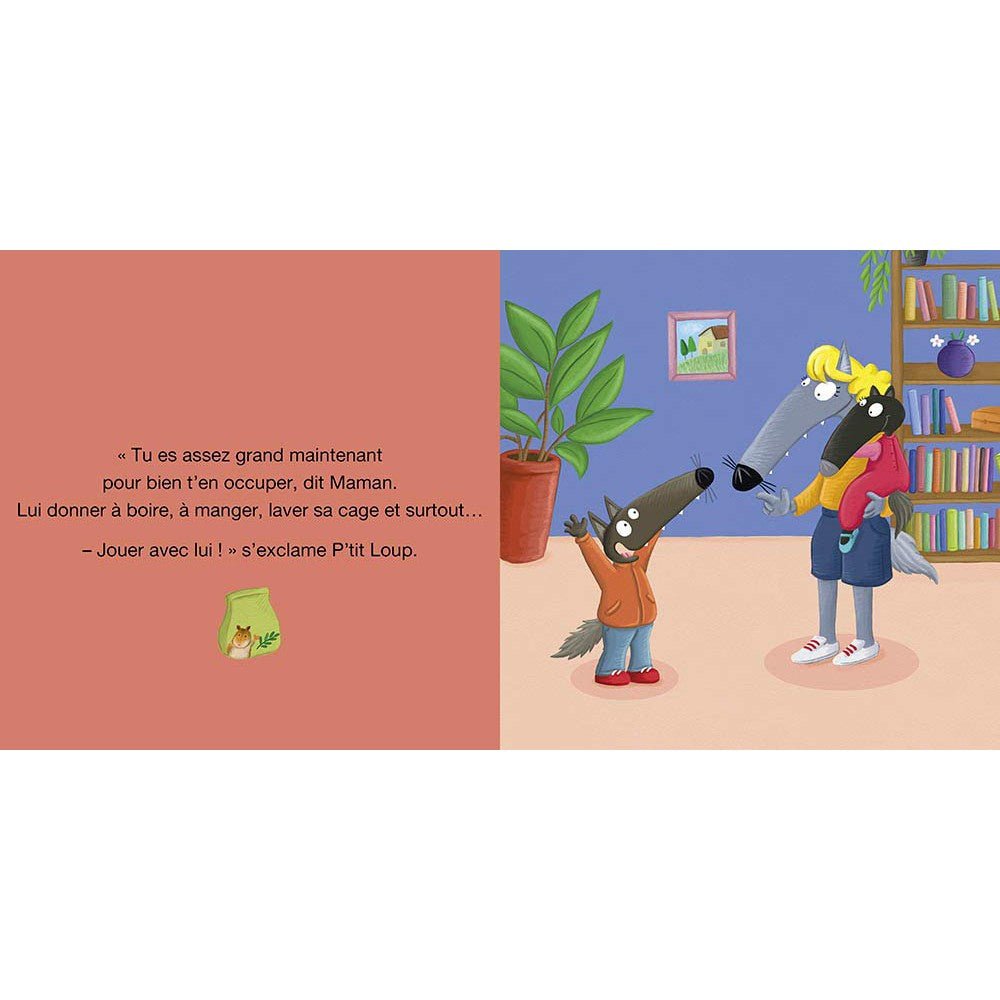 P'tit Loup a un animal de compagnie - Livres - Boutique LeoLudo - Auzou
