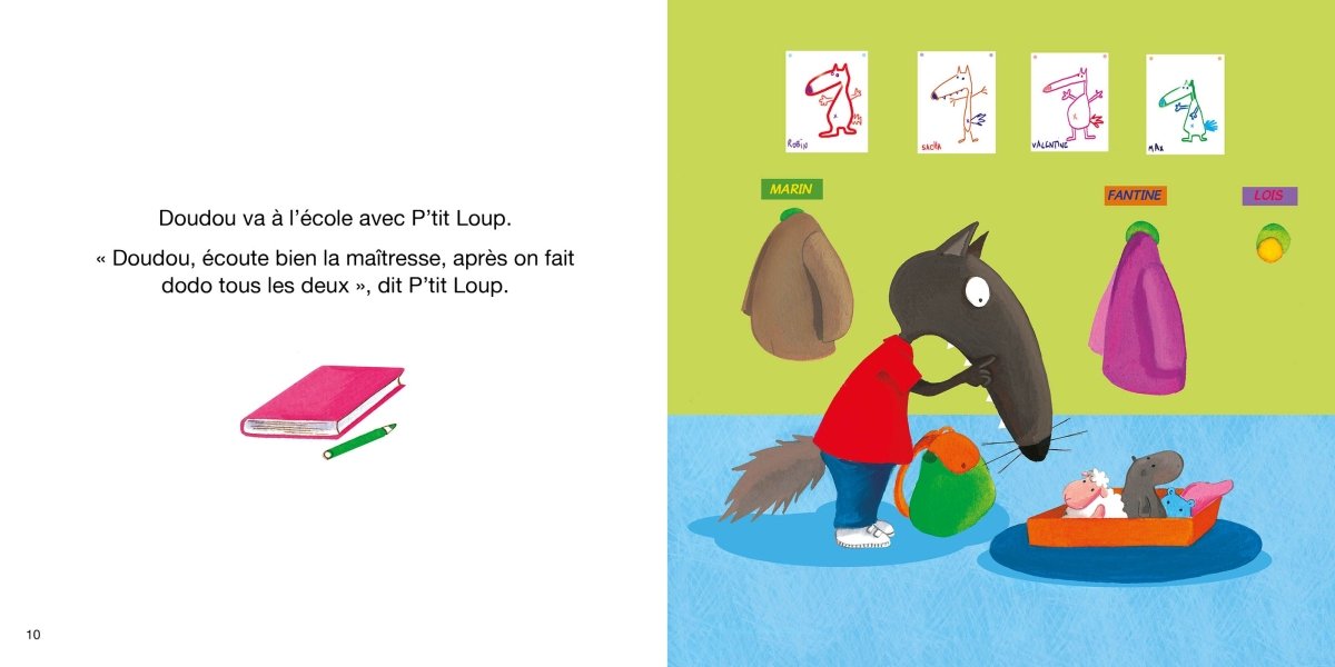 P'tit Loup - Mes merveilleuses histoires -Livres- Boutique LeoLudo-Auzou