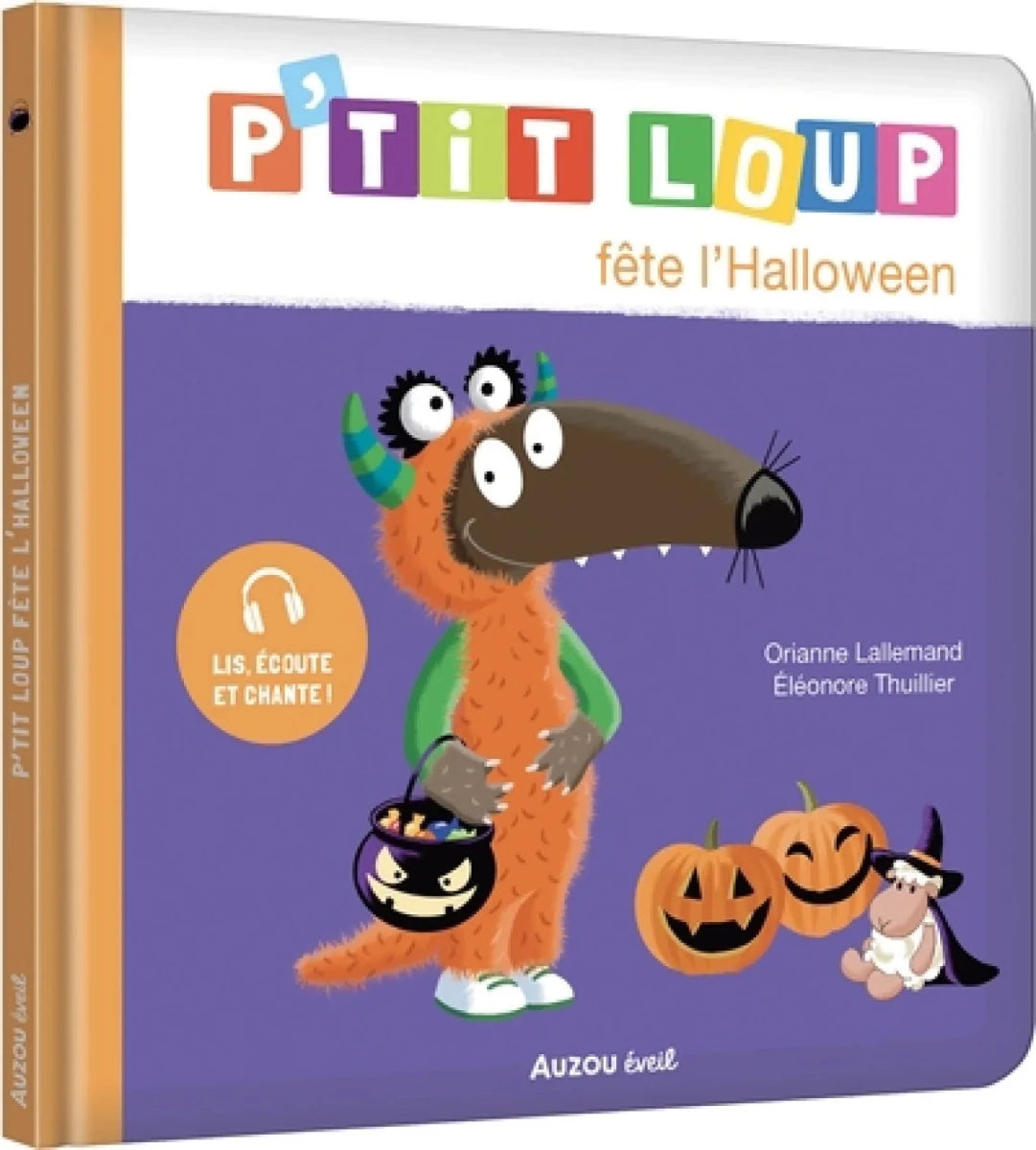 P'tit Loup : P'tit Loup fête l'Halloween -Livres- Boutique LeoLudo-Auzou