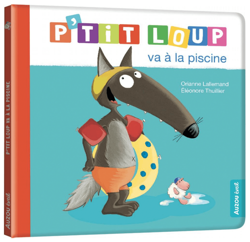 P'tit Loup va à la piscine - Livres - Boutique LeoLudo - Auzou
