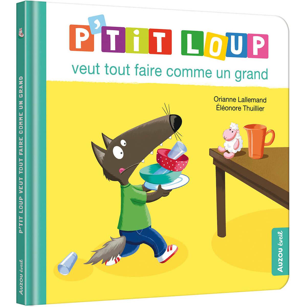 P'tit Loup veut tout faire comme un grand - Livres - Boutique LeoLudo - Auzou
