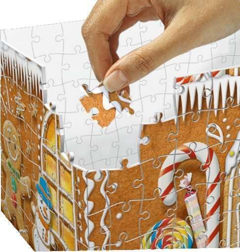 Puzzle 3D Maison en pain d'épices (216 pcs) -Casse-têtes- Boutique LeoLudo-Ravensburger
